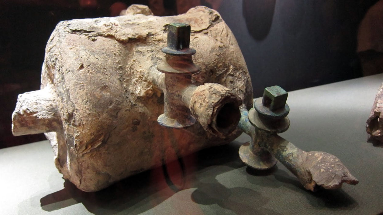 Early civilization Roman Plumbing Fixture