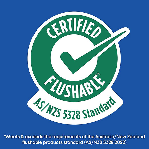 Certified Flushable Label