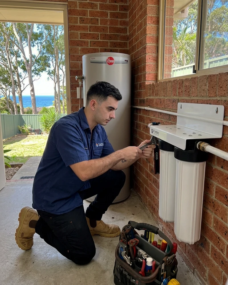 Water Filter Installation on the Central Coast