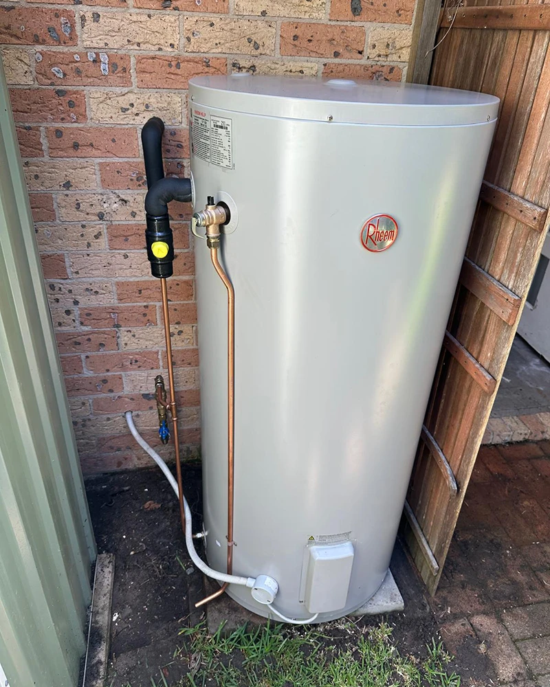 Installing Hot Water System
